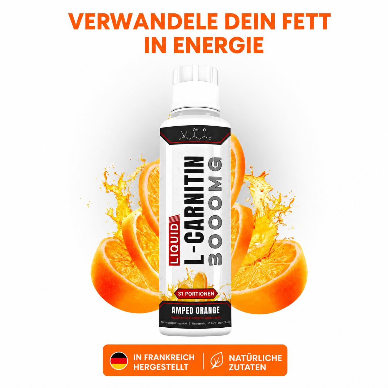L-Carnitin Flüssig 3000 MG