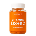 Livine® Vitamin D3+K2 – 60 Gummies