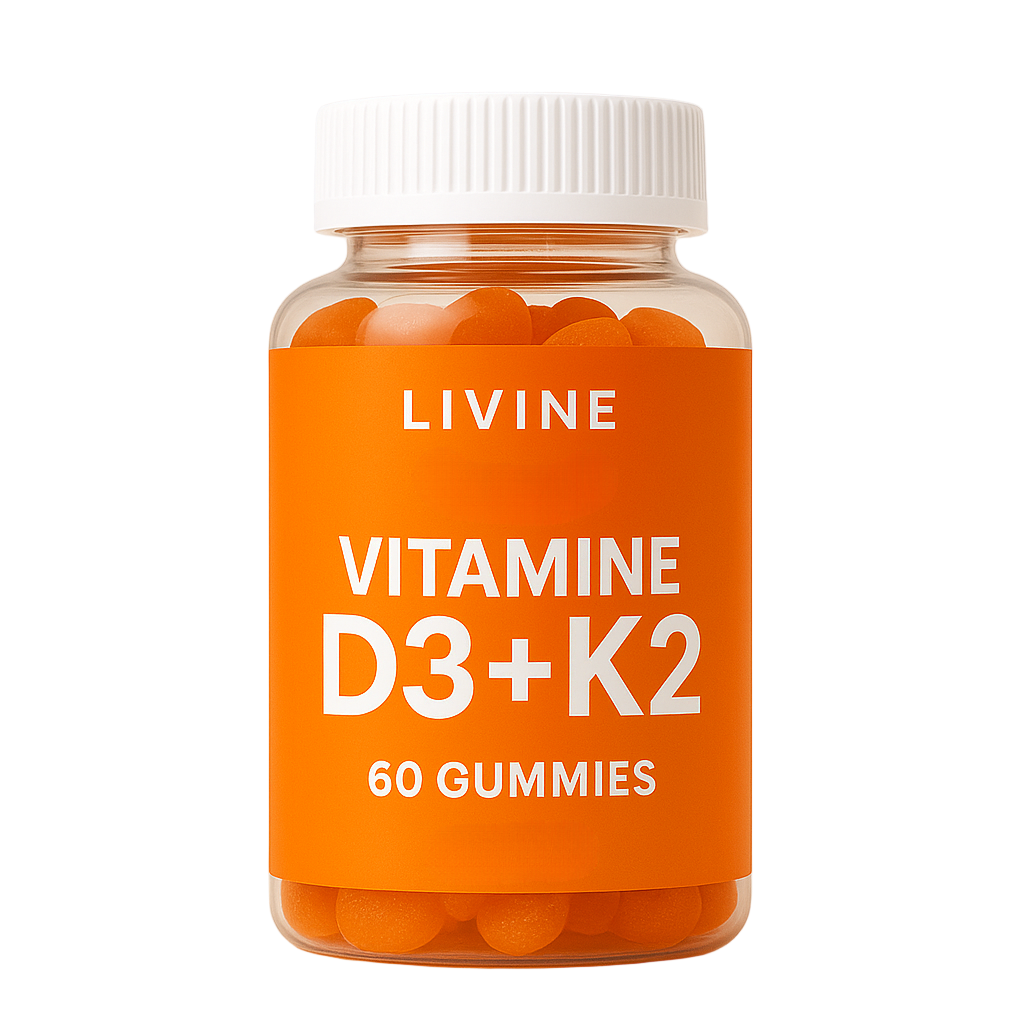 Livine® Vitamin D3+K2 – 60 Gummies